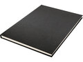 Tekenboek - Schetsboek - Dummyboek - Zwarte Kaft - Roomwit Papier - 21 x 29,7cm - 140 grams - Kangaro - 80 vellen