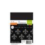Florence cardstock 300g A6 black 40 vel