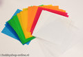 Krimpie dinkie krimpfolie gekleurd assorti 10x10 (24 vellen)