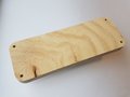 Macrame plank - Hout - rechthoek afgerond - 26,8 x 10 cm