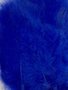 Marabou veren kobalt blauw 15 stuks