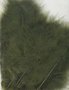 Marabou veren olijf 15 stuks