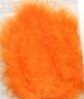 Marabou veren oranje 15 stuks