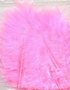 Marabou veren roze 15 stuks