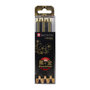Pigma Micron set 3 fineliners Black & Gold edition