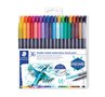 Staedtler brushpen dubbelpunt 36 stuks