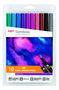 Tombow 10 ABT Dual brush pennen - Galaxy colors