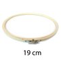 Borduurring hout 19 cm