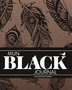 Mijn black journal - Bohemian feather