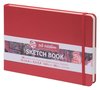 Schetsboek 21x14,8 cm 140g rood