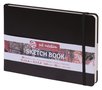 Schetsboek 21x14,8 cm 140g zwart