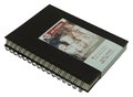Schetsboek - Tekenboek - Met ringband - Zwart - 14x21cm - Art Creation