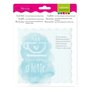 Acrylblok voor clear stamps 160 x 160 mm