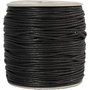 Katoenkoord, zwart, dikte 2 mm, 100 m/ 1 doos