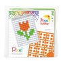 Pixelhobby medaillon startset tulp