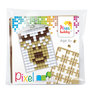 Pixelhobby medaillon startset lachend rendier