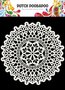 Cirkelsjabloon - Hobbysjabloon - Mask Art Sjabloon - Mandala - 15x15cm - Dutch Doobadoo
