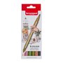Bruynzeel brushpen set 6 kleuren - Marrakesh