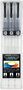 Molotow Water brush penselenset 1, 3 en 4 mm