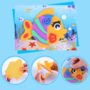 3D Eva Foam Stickers - 3D plaatjes maken van vilt - Dieren, Clown, Boot, Circus - Kinderen - Educatief - 10 stuks
