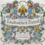 Kleurboek Volwassenen - Betoverd Bos - Enchanted Forest - 18,5x18,5cm - 24 Tekeningen - 210 grams