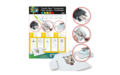 Transferpapier - Doordrukpapier - Carbonpapier - Lichte kleuren - A4 - Darice - 2 velletjes