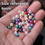Japanse Parels - Kralen - Imitatieparels - Sieraden Maken - Roze - 6mm - 300 stuks