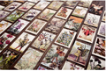 Poezie album plaatjes - Scrapbook plaatjes - Vintage - Kinderen - Sprookjesachtig - Bloemen - Flower Fairy - 3,5x5cm - 100 stuks