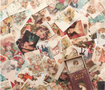 Poezie album plaatjes - Scrapbook plaatjes - Vintage - Kinderen - Sprookjesachtig - Childhood - 3,5x5cm - 100 stuks