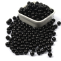 Japanse Parels - Kralen - Zwarte Imitatieparels - Sieraden Maken - Zwart - 6mm - 300 stuks
