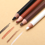 Potloden Pastel - Wit, Bruin, Donkerbruin, Zwart - Pastelpencils - 4mm - 4 stuks