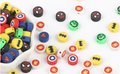 Klei kralen - Polymeer kralen - Superhelden - Spiderman, Captain America, Superman, Batman - 10mm - 50 stuks