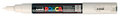 Krijtstift - Fineliner - Universele Marker - 1 Wit - Uni Posca Marker - PC-1M - 0,7mm - 1 stuk