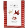 Origamipapier - Rood - Rood - Vivi Gade - 10x10 cm - 80 gram - 50 vellen