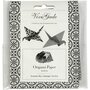 Origamipapier - Grijs - Grijs - Vivi Gade - 10x10 cm - 80 gram - 50 vellen