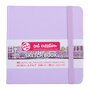 Schetsboek - Pastel Violet - 12x12 cm - Gebroken Wit Papier - 140 grams - Art creation - 80 vellen