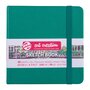 Schetsboek - Forest Green - 12x12 cm - Gebroken Wit Papier - 140 grams - Art creation - 80 vellen