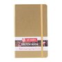 Art creation schetsboek 13x21 cm 140g white gold