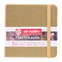 Art creation schetsboek 12x12 cm 140g white gold