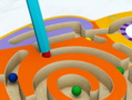Magneetspel - Magnetisch Doolhof - Doolhof Puzzel met balletjes - Labyrint - Hout - Kinderen - Educatief - Konijn