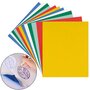 Gekleurd grafietpapier - Carbonpapier - Overtrekpapier - Blauw, Wit, Groen, Rood, Geel - 23x14cm - 5 stuks
