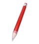 Reuze Grafietpotlood - Met Gum - 35cm - Rood - 1 stuk