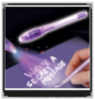 Magische Stift - Stift Onzichtbare Inkt - Geheimschrift - UV inkt - Black Light - Lichtgevende inkt - Roze