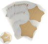 Krasstickers - Gouden Pentagram - Kraskaarten Maken - Zelf Krasplaatjes Maken - DIY Kraskaarten - Waardebon Kraskaarten - Persoonlijke Kraskaarten - Krasbon Maken - DIY Waardebonnen - Cadeaubon Krasla