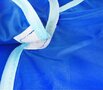 Schort - Verf schort - Schort voor knutselen - Knutselschort - Kinderen - Waterdicht - Lange mouwen - Blauw - 60x45cm