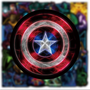 Scrapbook plaatjes - Stickers - Metallic - Avenger - 50 stuks