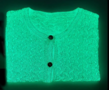 Garen - Glow in the dark - Lichtgevende garen - Polyester Breigaren - Dikte: 2 - 2,5mm - Lengte: 70mtr - 50 gram - Roze