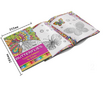 Kleurboek Volwassenen en Kinderen - Vlinders - Butterfly - 28,5x20,5cm