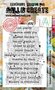 Aall & Create clearstamp A6 - Positive thoughts