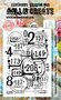 Aall & Create clearstamp A6 - Round digits